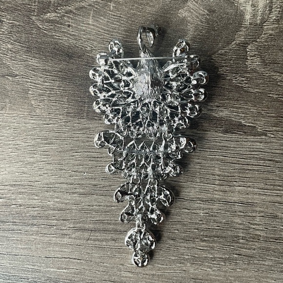 “light blue” peacock brooch. - Picture 2 of 3